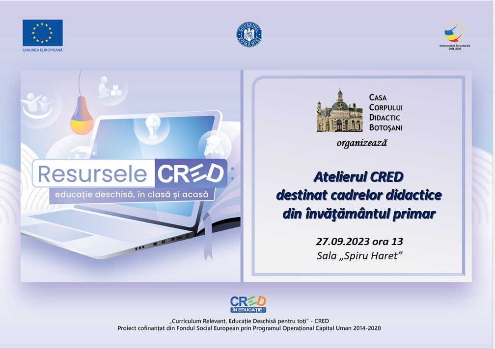 „Educație deschisă în clasă și acasă” promovată la Botoșani 