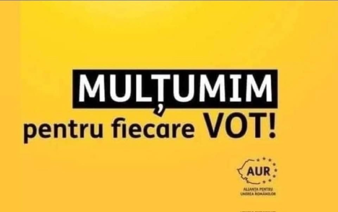 Cătălin Silegeanu, candidat AUR la Senatul României, mulțumește botoșănenilor pentru susținerea acordată