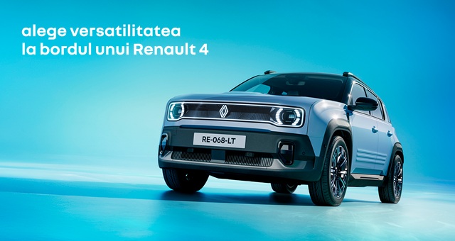 Noile Renault-uri la Botoșani, de la mașina care se încarcă acasă la hibridul cu 300 de cai putere 