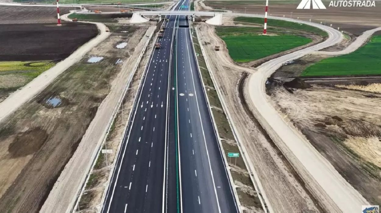 Un nou tronson din Autostrada Moldovei este gata: NU va fi încă deschis circulației 