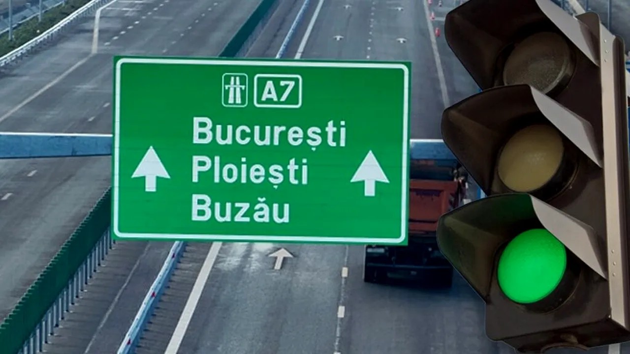 DE ASTĂZI: Se circulă pe Autostrada Moldovei de la București până aproape de Buzău