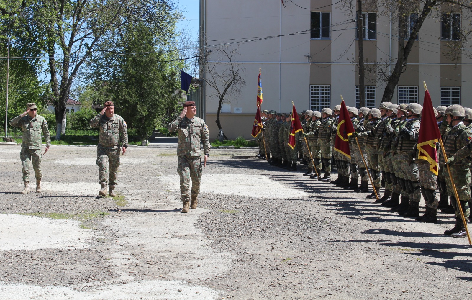 avansare in grad pentru comandantul militarilor de la botosani