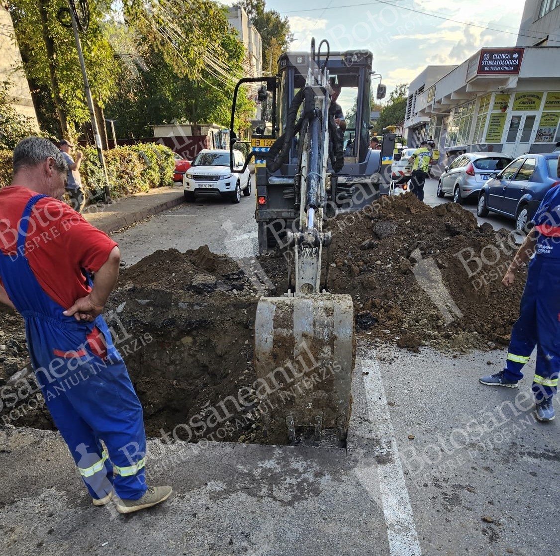 Primarul scos din minți de cei de la Nova Apaserv care distrug asfaltul de pe străzi: Nu este zi dată de la Dumnezeu să nu sun – VIDEO