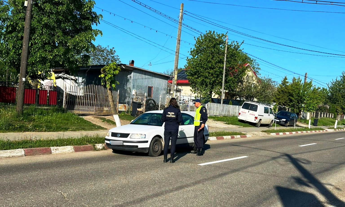 Botoșănean FĂRĂ permis depistat de polițiști prin aplicația eDAC