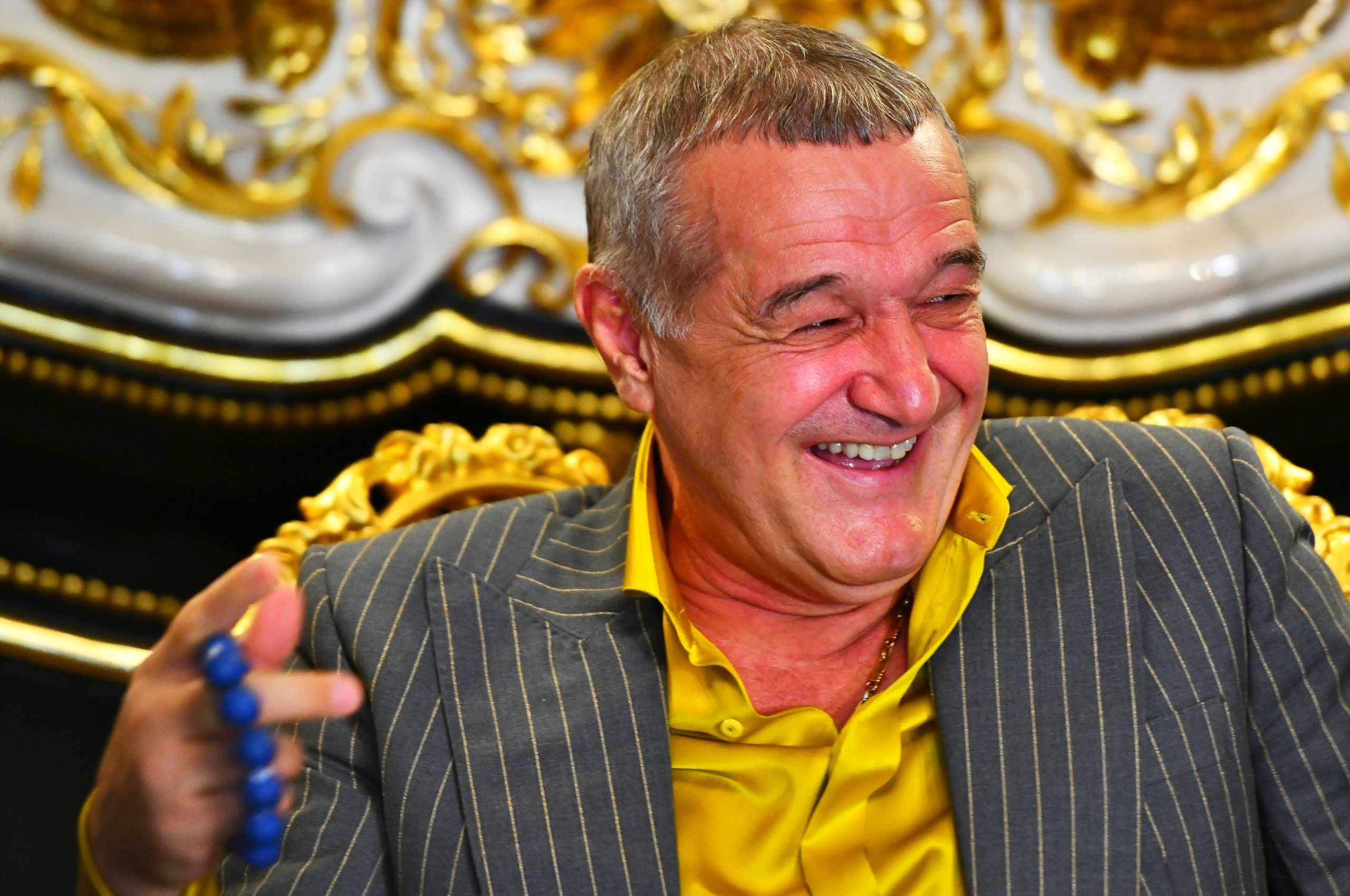 Becali râde de Iftime și îi ironizează fotbaliștii: Ce să iau de la Botoșani? Praf de pe pușcă, ce să iau?