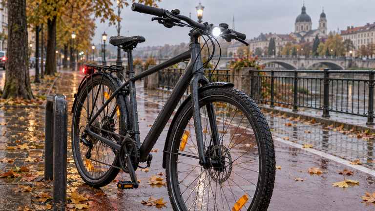 Bicicleta în zilele ploioase de toamnă: verificările utile înainte de plecare