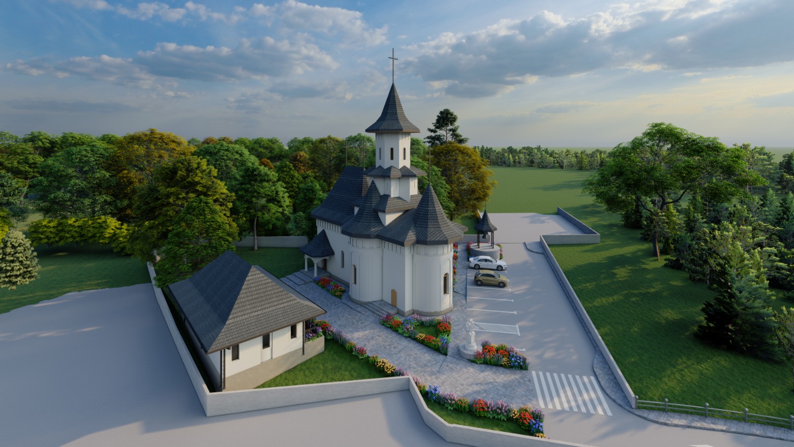 O nouă biserică se construiește la Botoșani: Credincioșii, chemați să devină ctitori - VIDEO