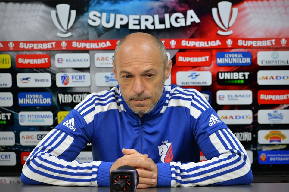Bogdan Andone, înainte de meciul cu sibienii: Va fi un joc extrem de dificil, trebuie să-l abordăm ca pe o finală – VIDEO 