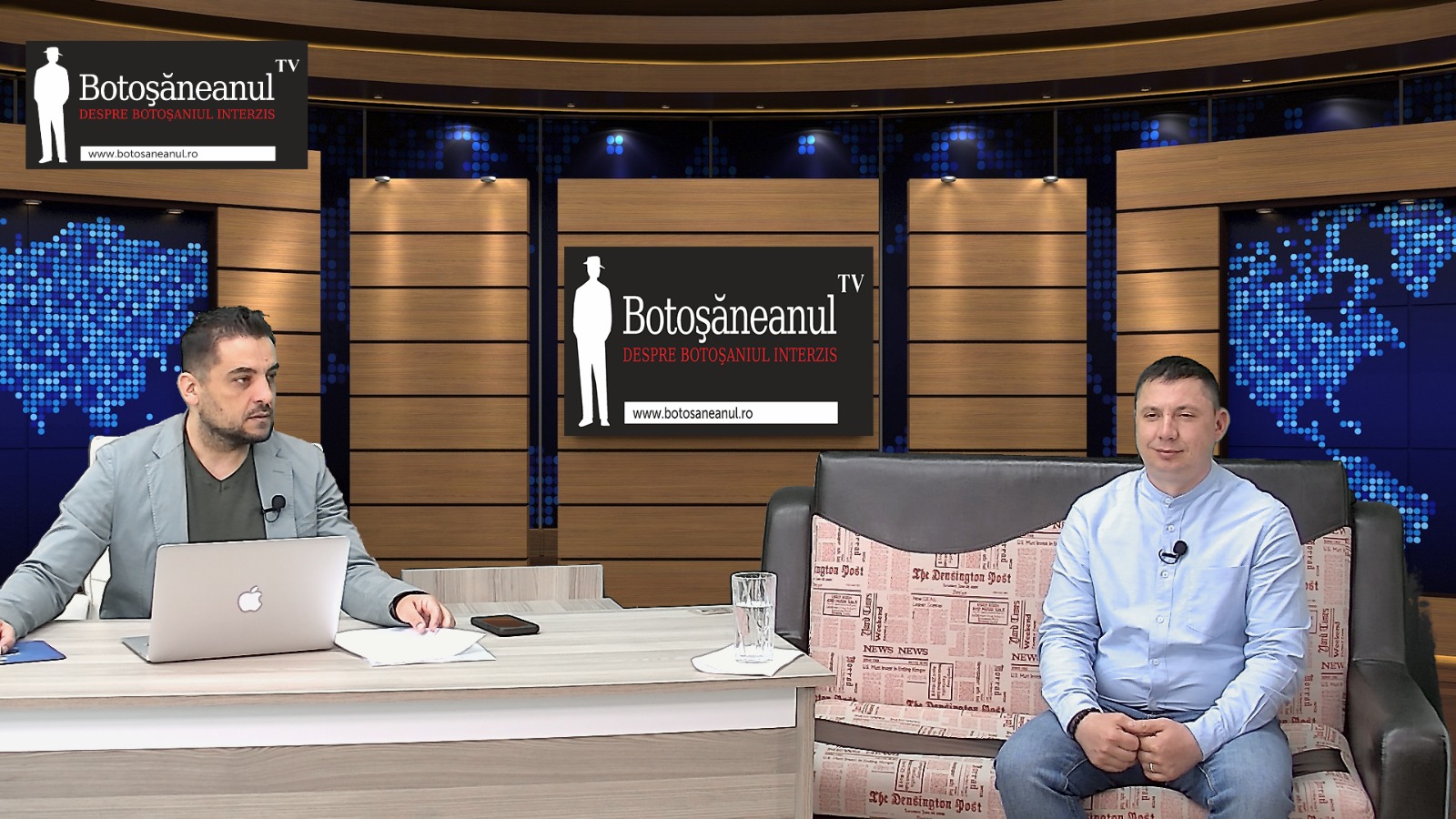 Bogdan Strungariu si sergiu balascau live la botosaneanul tv.