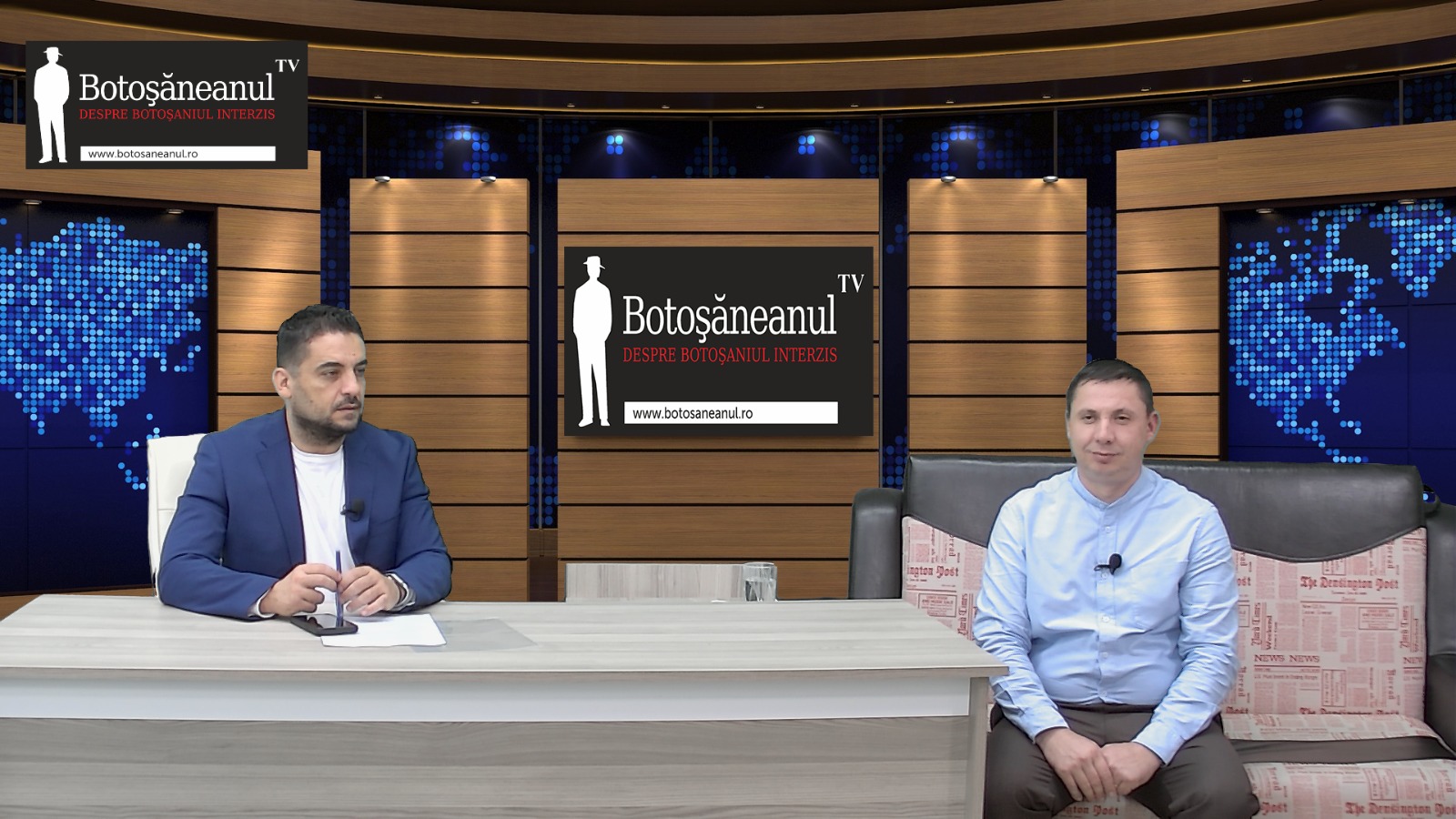 bogdan strungariu si sergiu balascau, live la botosaneanul tv