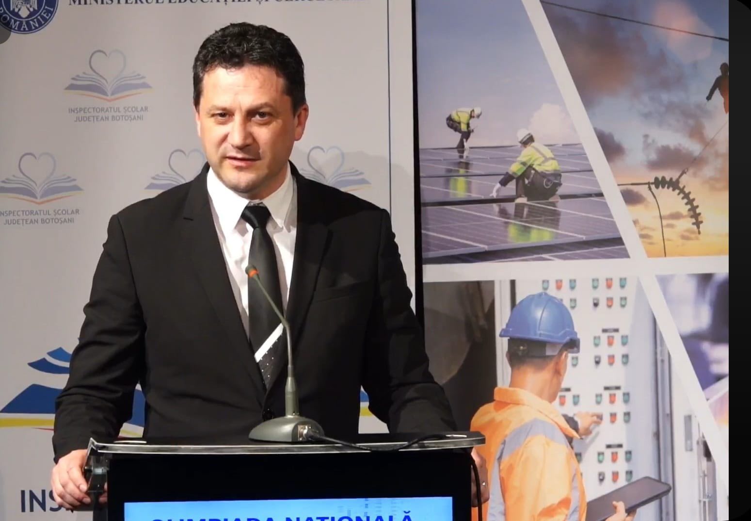 Bogdan Suruciuc, inspectorul școlar general.
