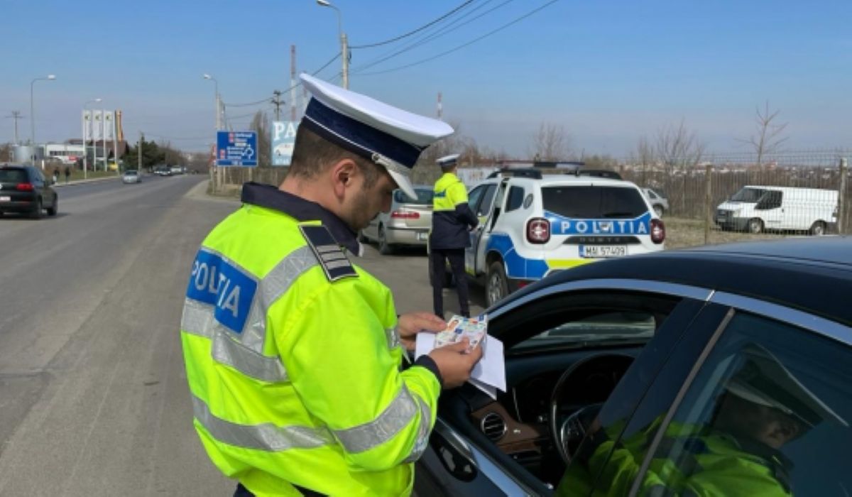 Botoșănean prins de polițiști puțin „pilit” pe o stradă din municipiu