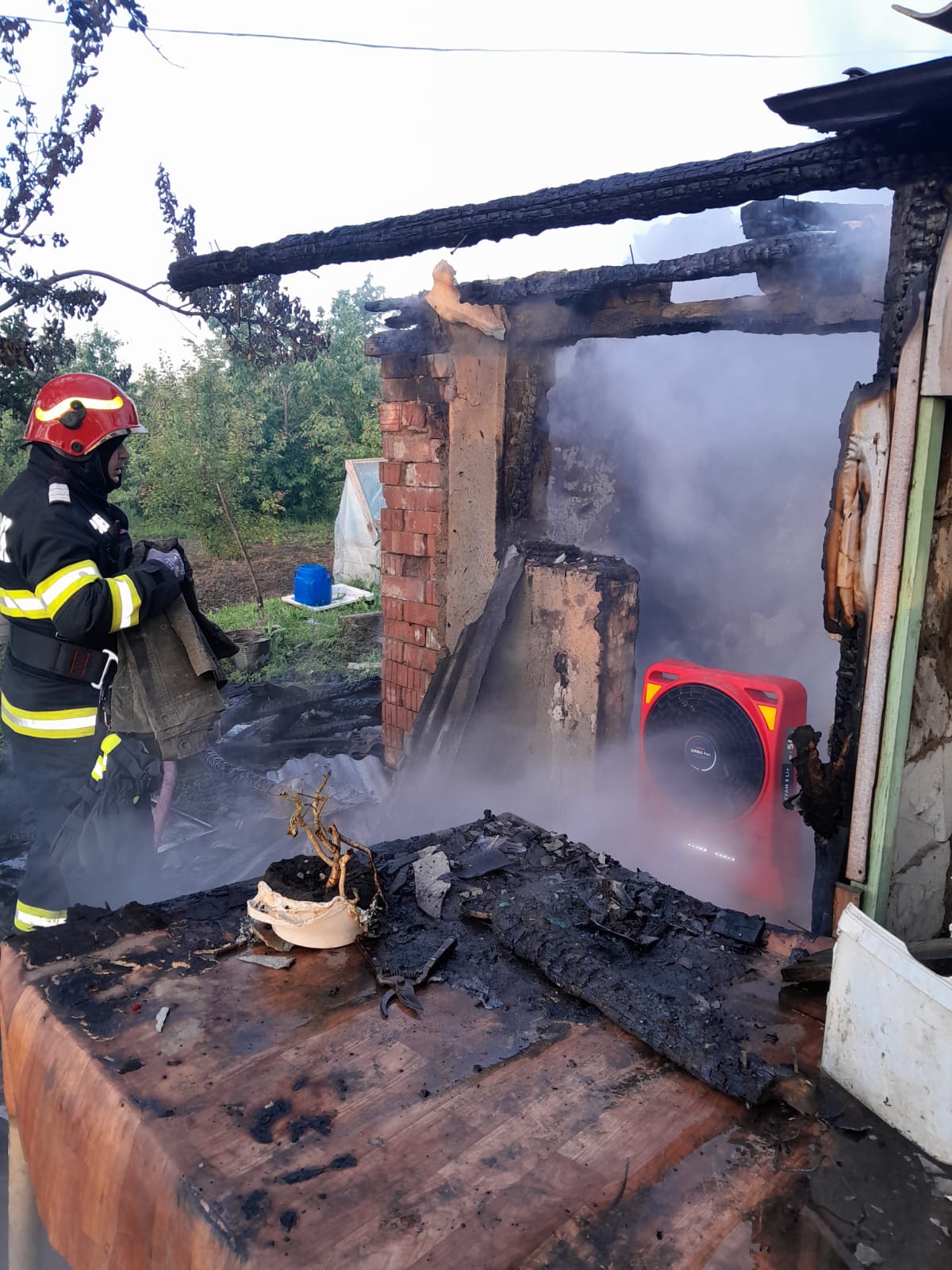 botosanean mort intr un incendiu