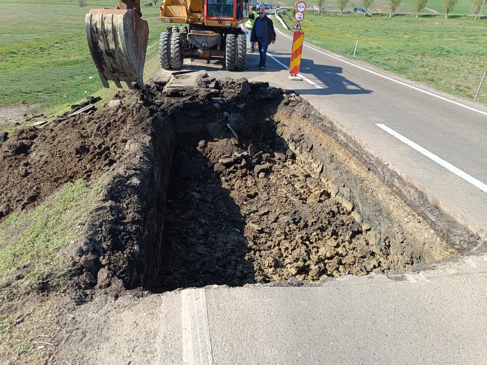 ATENȚIE șoferi: Circulație îngreunată pe un drum național din Botoșani 