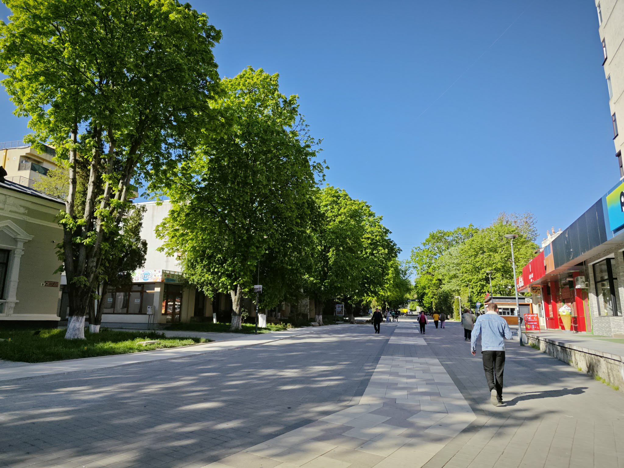 botosani, pietonalul unirii.