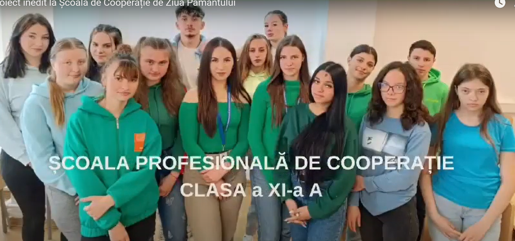 Concurs inedit la Școala de Cooperație de Ziua Pământului, elevii au nevoie de... like-uri – VIDEO 