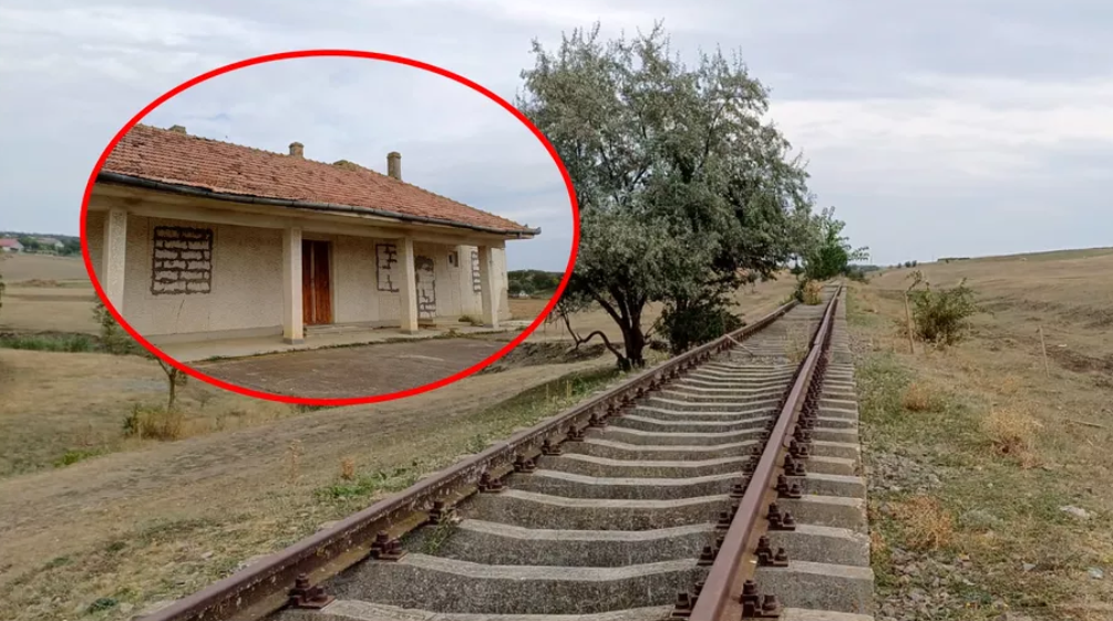 Localitatea din Botoșani cu gară și șine dar unde trenul nu a ajuns niciodată