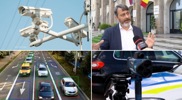 Noile camere din trafic îi filmează pe şoferii care vorbesc la telefon, iar amenda vine acasă