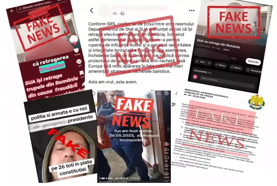  Fake News răspândit pe TikTok, demontat de Armata română şi de Poliţie: NU au început încorporările