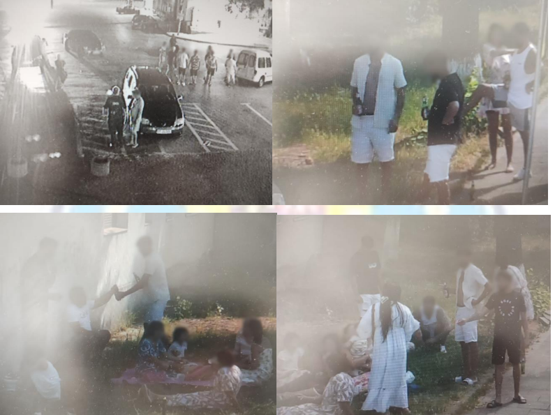 A început „distracția” în Centrul Istoric, chefuri și alcool în aer liber