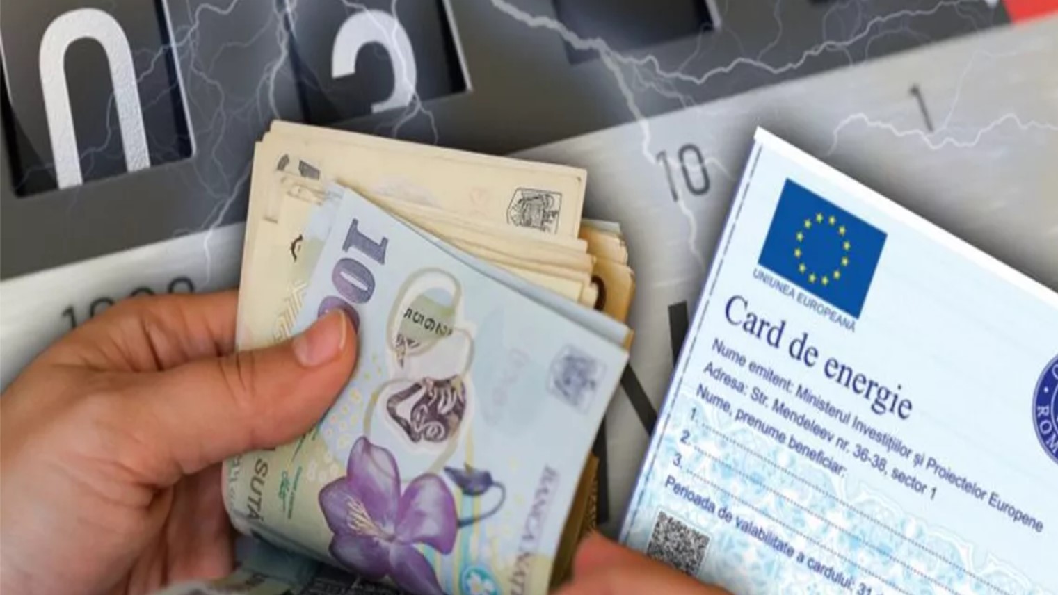 S-a făcut anunțul mult așteptat: CÂND intră banii pe cardurile de energie