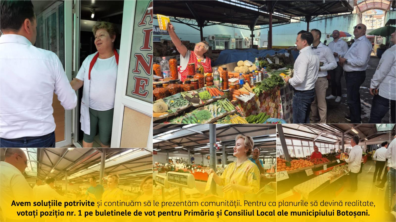 Producătorii locali susțin inițiativele lui Cătălin Silegeanu pentru modernizarea și extinderea piețelor din oraș