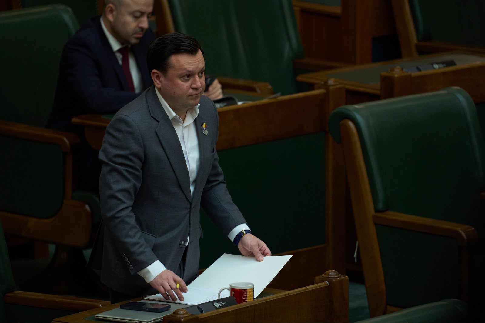 Catalin Silegeanu in Parlament