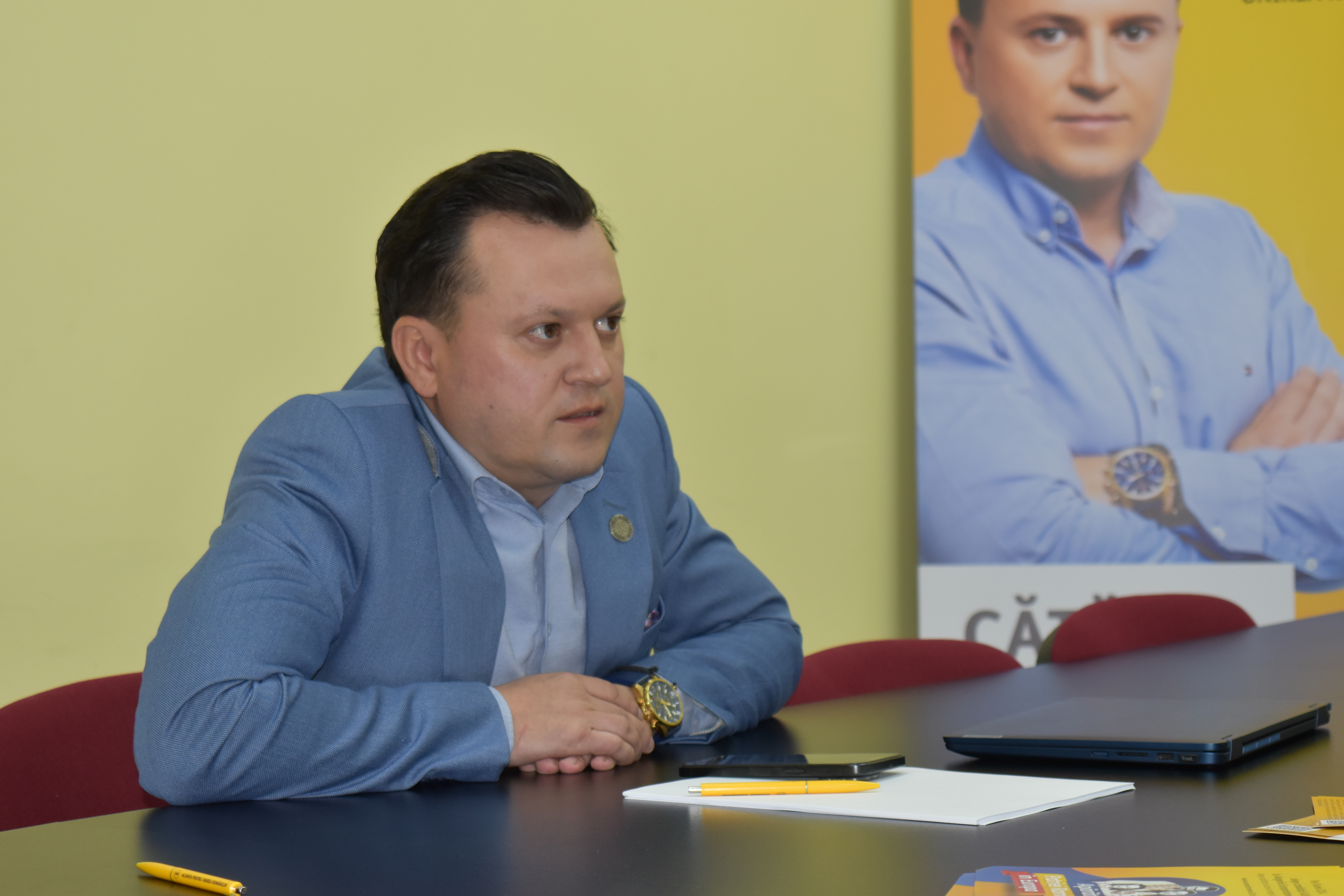 Primăria Botoșani, cu conturile blocate: Cătălin Silegeanu, din sediul AUR -  Sunt foarte curios ce soluții o să găsească – VIDEO