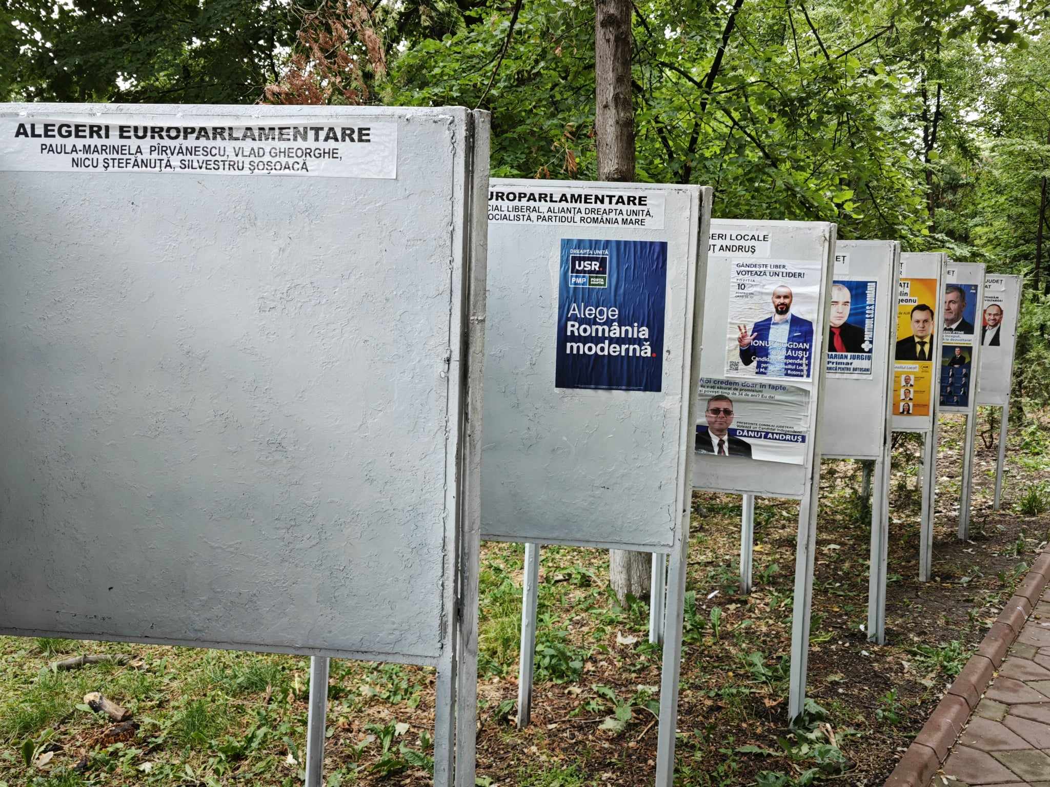 Primarul și Poliția Locală obligați să păzească afișele vandalizate ale unor candidați