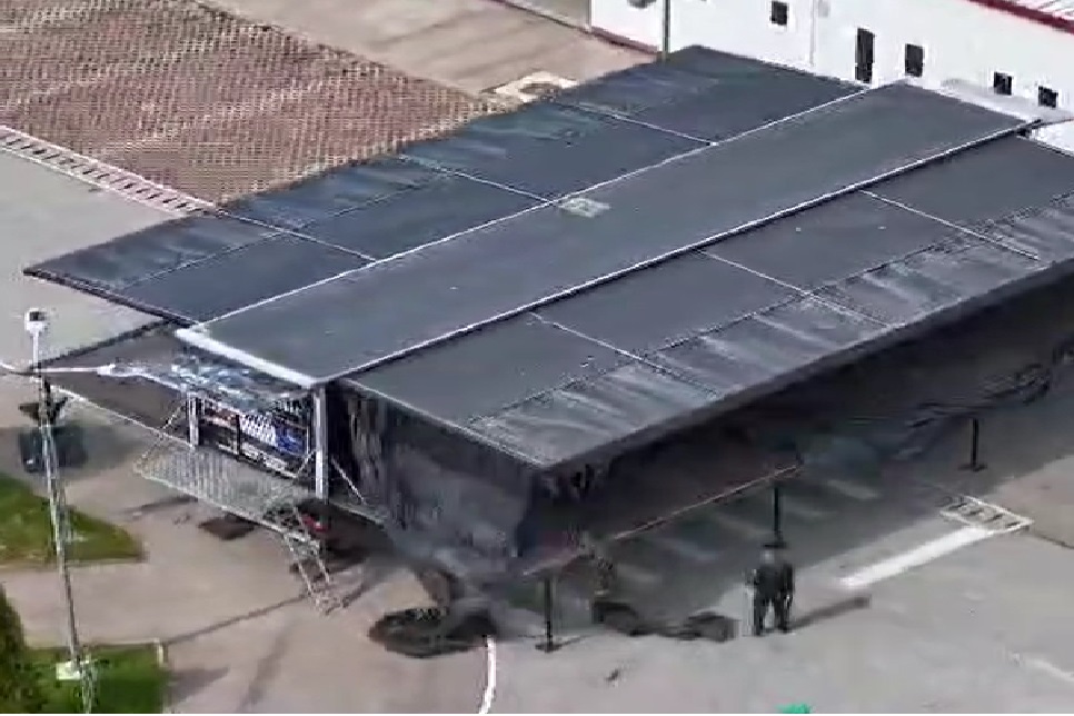 S-a montat scena pentru Zilele Orașului, este complet automatizată și este cea mai mare care a fost vreodată la Botoșani – VIDEO