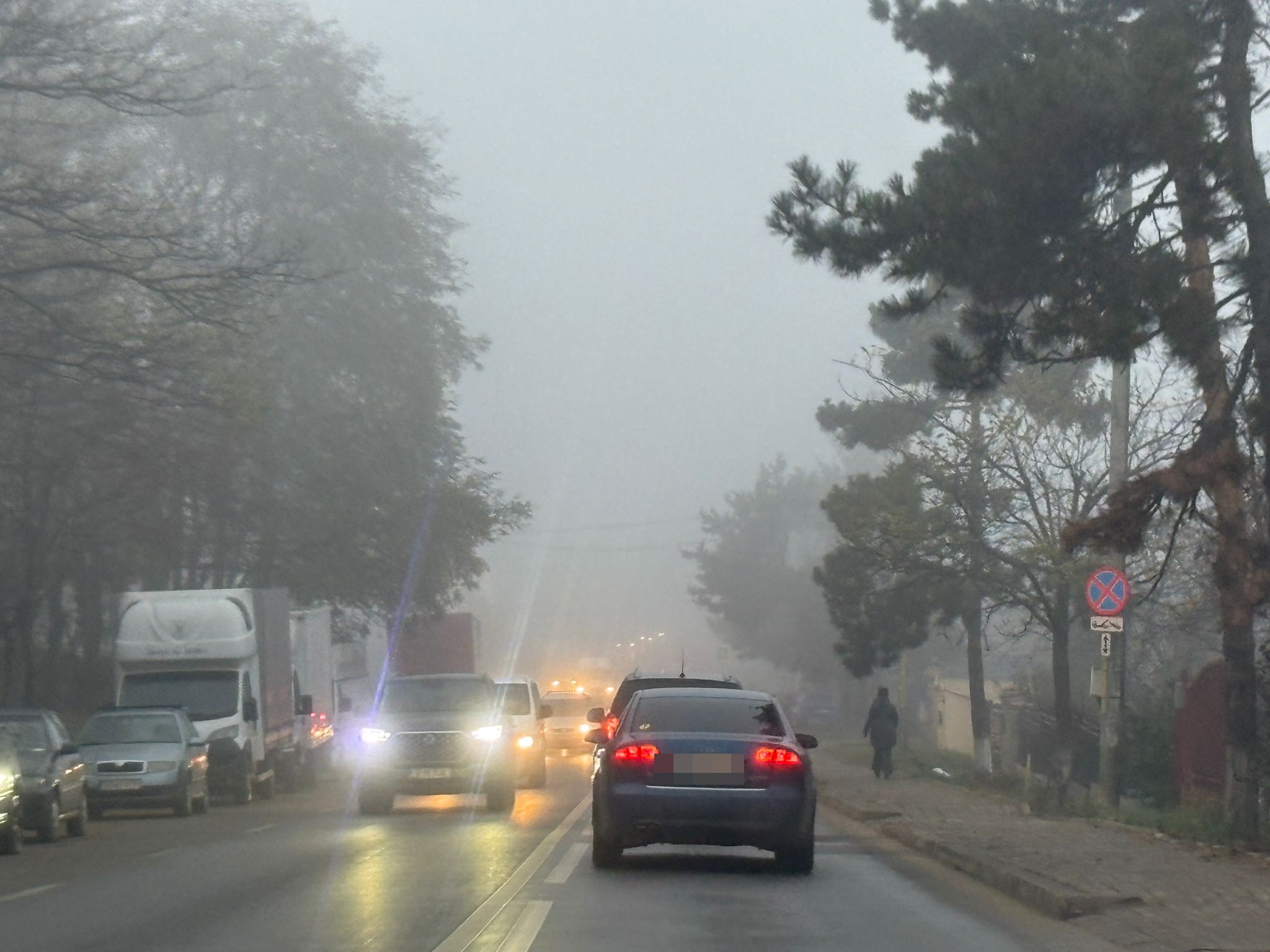 COD GALBEN de ceață prelungit pentru județul Botoșani 