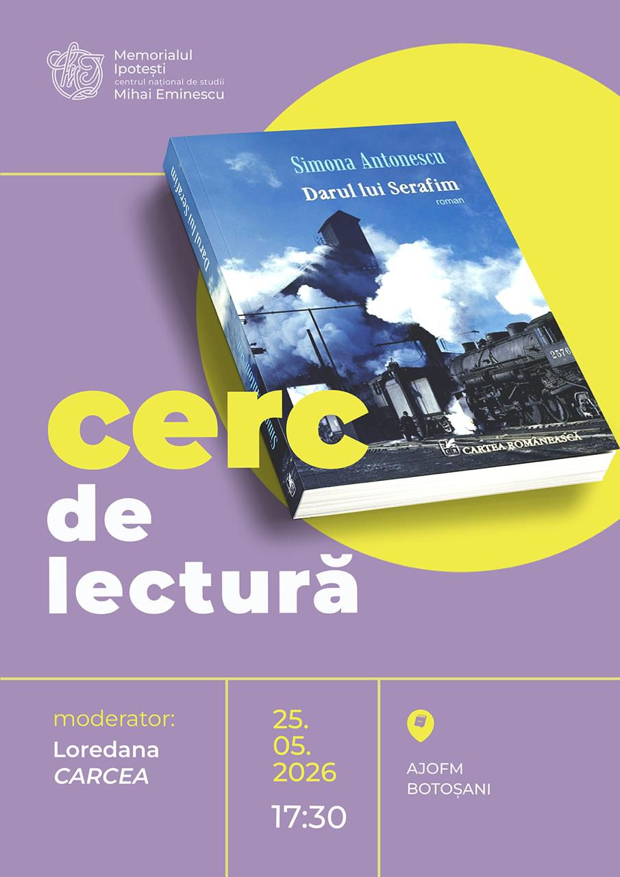 Cerc de lectură: Romanul „Darul lui Serafim” readuce farmecul anilor ’30 