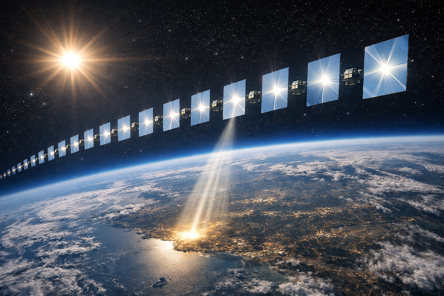 Companie din Silicon Valley propune mii de oglinzi pe orbită pentru a vinde lumină solară