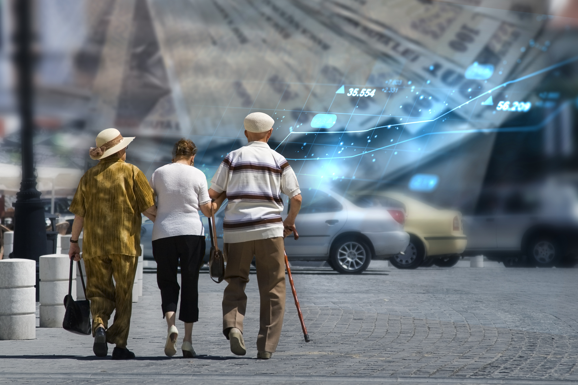 Pensia privată, plată lunară pe 8 ani: Câți ani de viață sănătoasă mai au românii după pensionare?