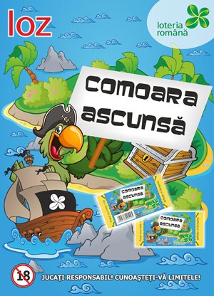 Premii de până la 100.000 lei: Loteria Română relansează lozul „Comoara ascunsă”