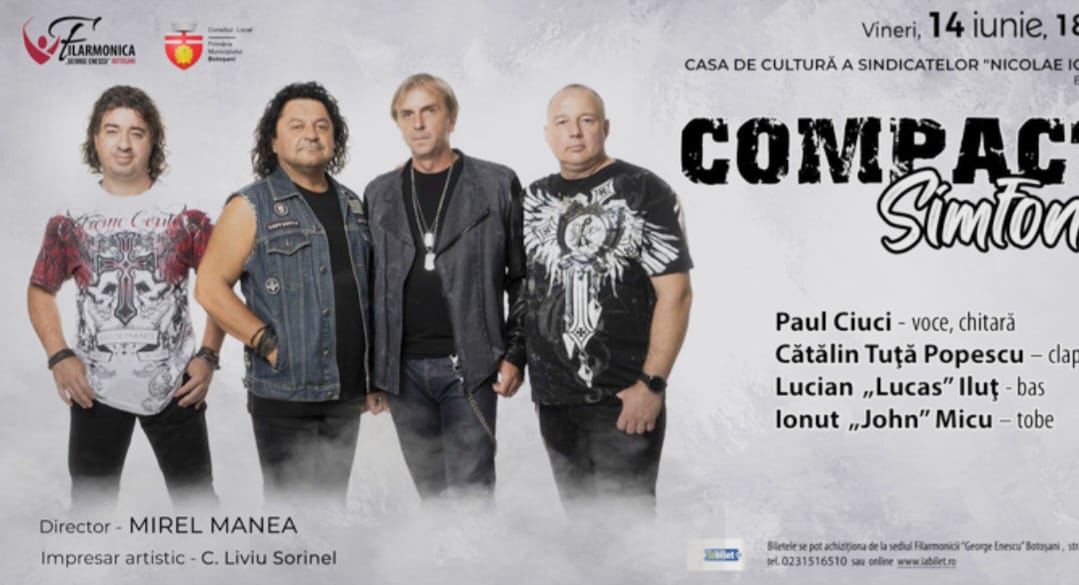 Compact Simfonic, premieră națională cu Filarmonica Botoșani