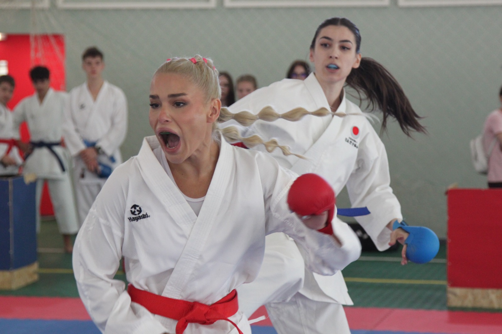 competie de karate la Curtești