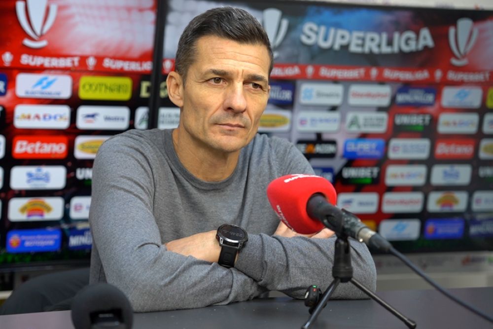 Antrenorul Rapidului: Un rezultat echitabil! Ei au controlat meciul și au dominat partida, noi am avut ocaziile clare