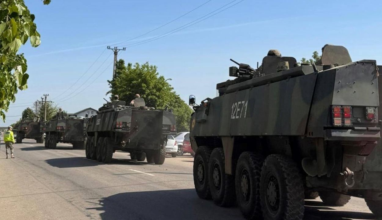 convoaie militare anuntate pe drumurile din Botosani.