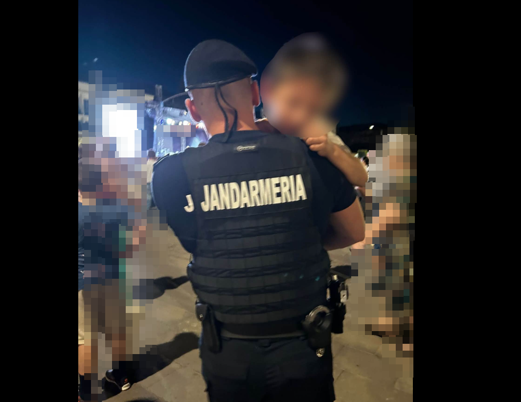 copii preluati cu jandarmii