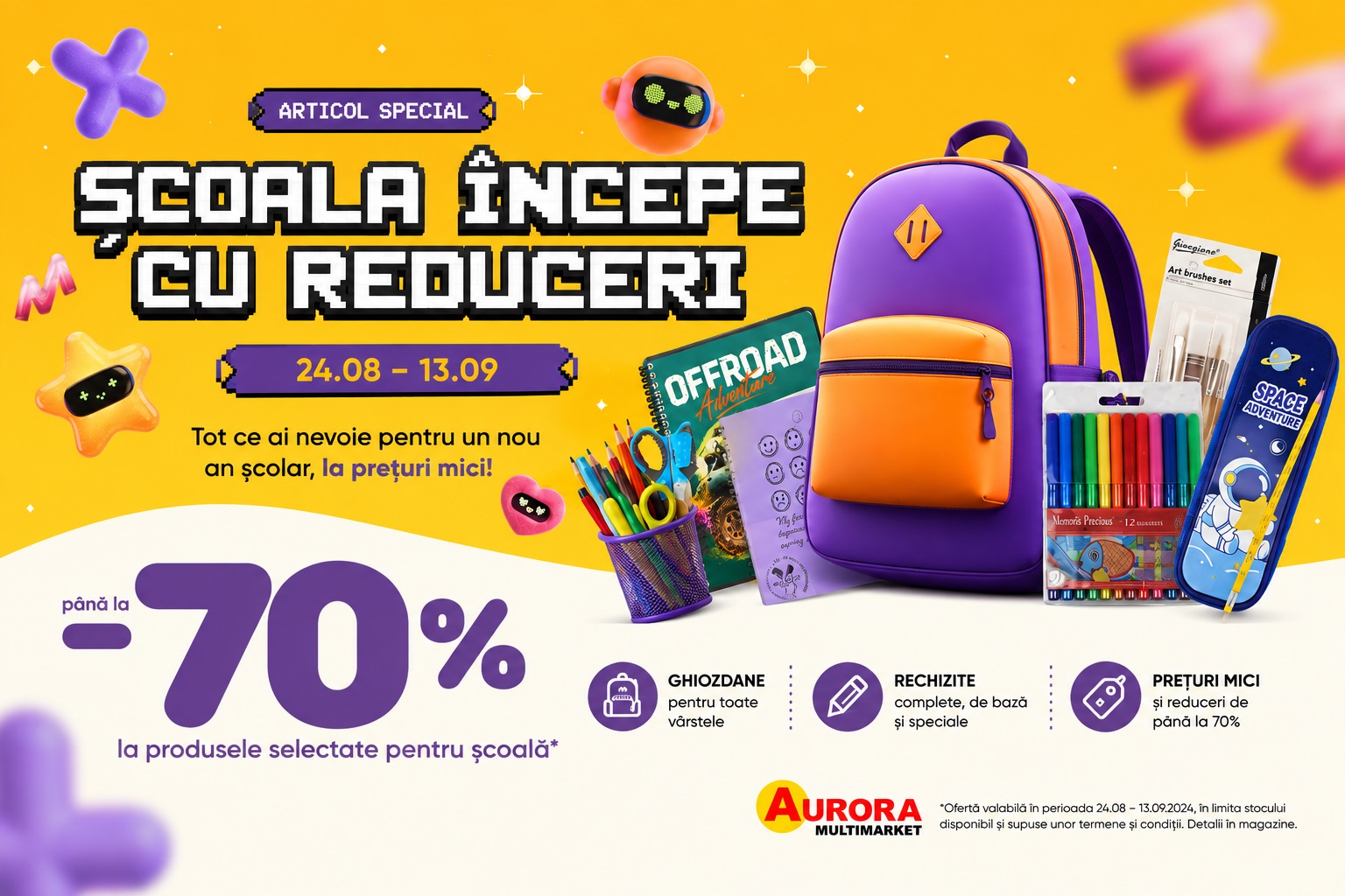 oferta septembrie aurora supermarket