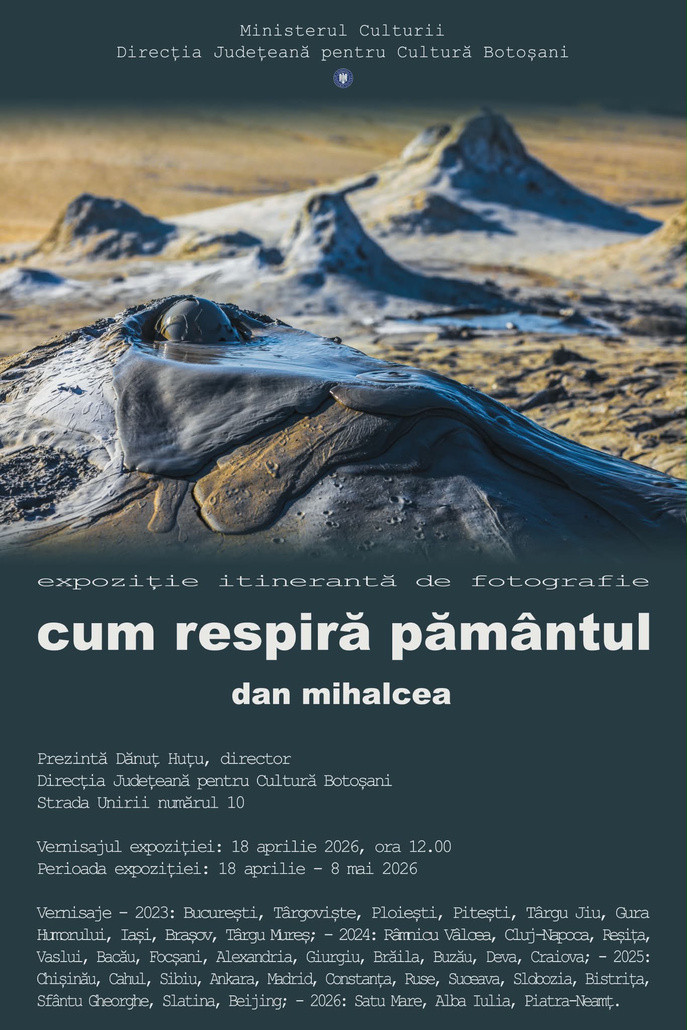 cum respira pamantul, expozitie organizata la Botosani