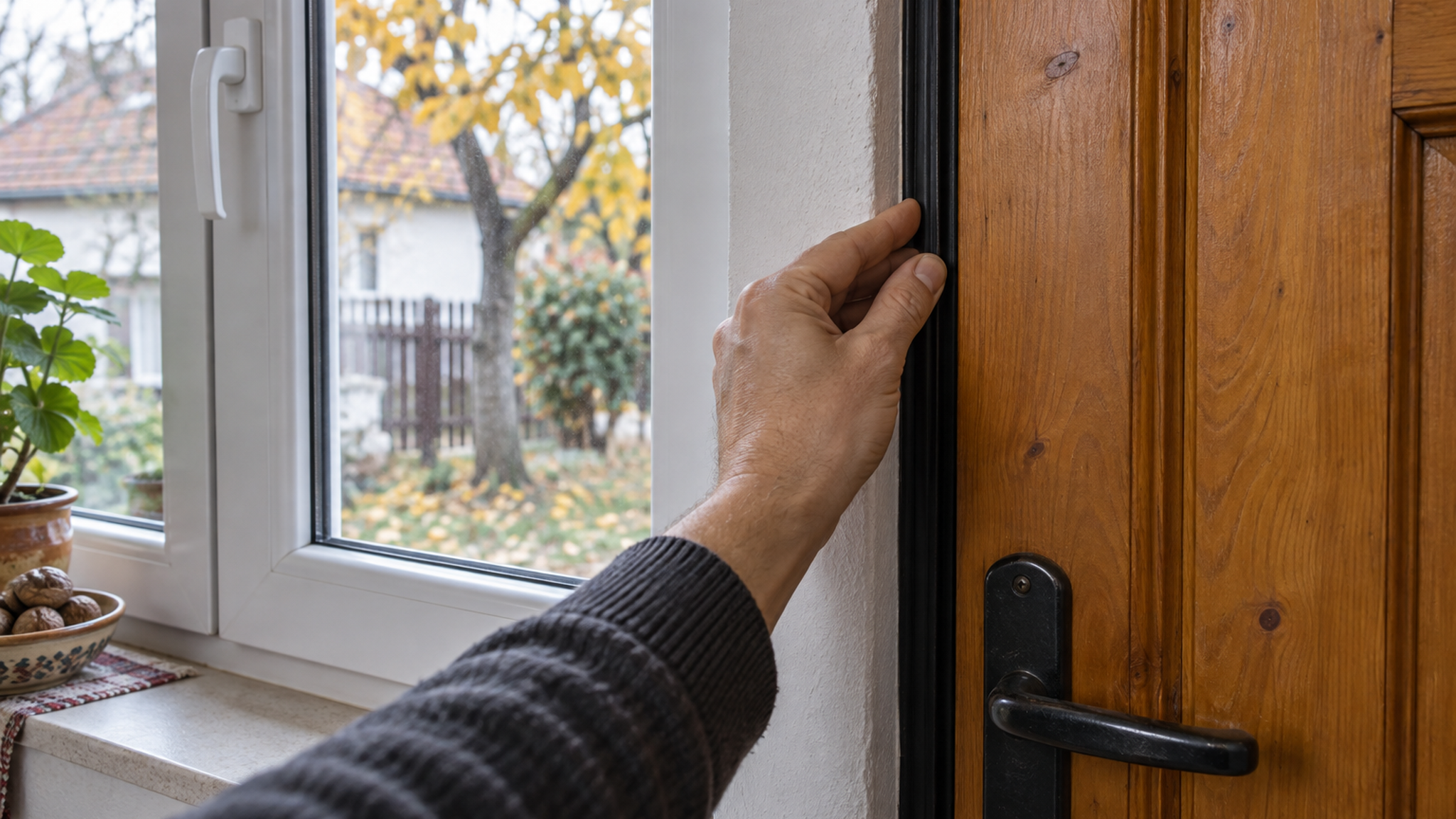 Curenții de aer din casă: verificările simple de făcut la ferestre și uși înainte de frig