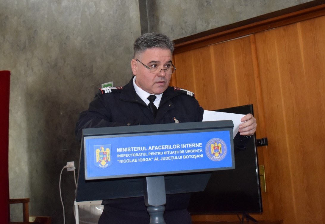 CE îl îngrijorează pe șeful ISU Botoșani la iarna care vine - VIDEO 