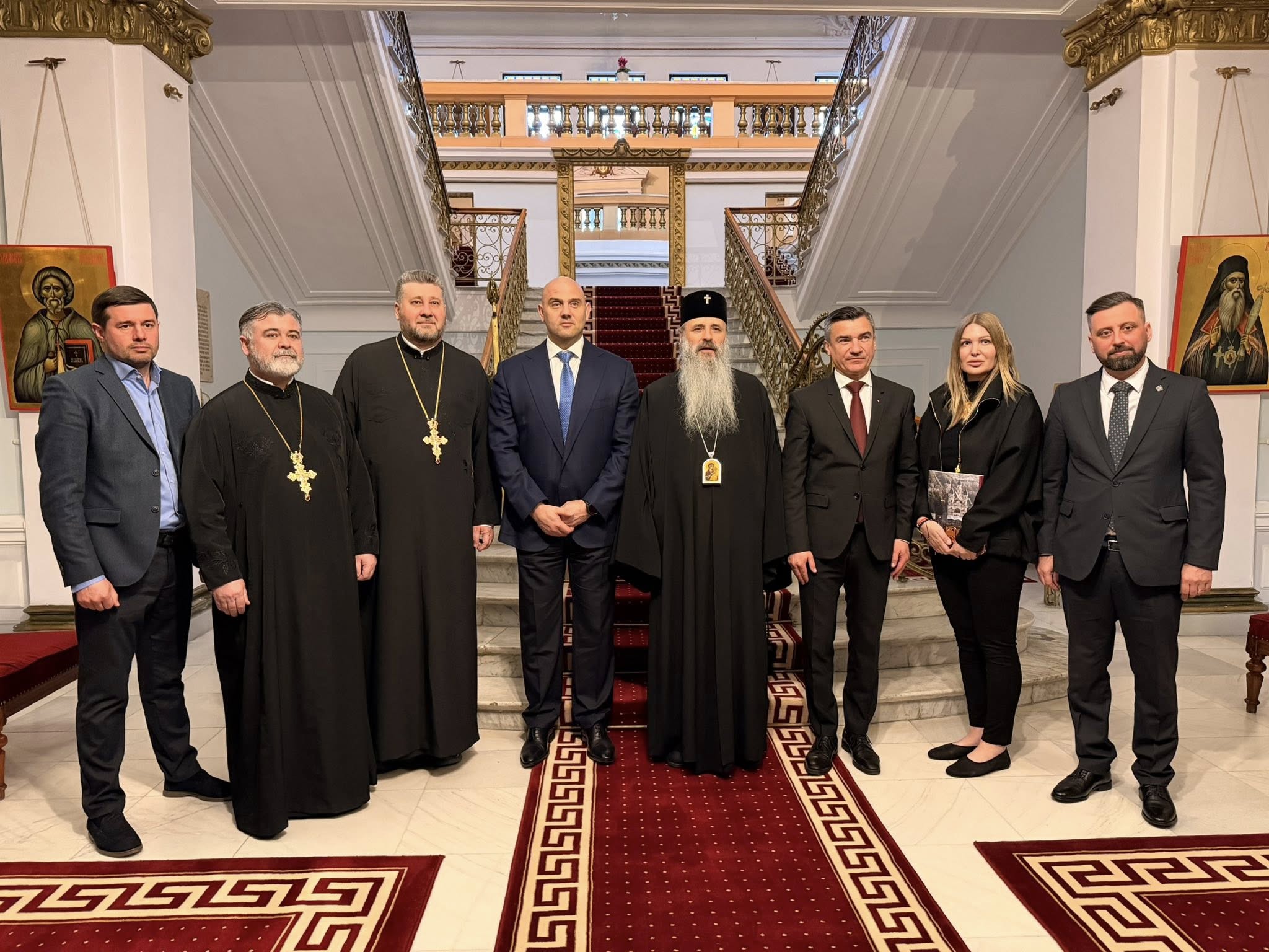 Deputatul Moiseev, întâlnire la Iași cu o delegație din Ucraina și mitropolitul Teofan