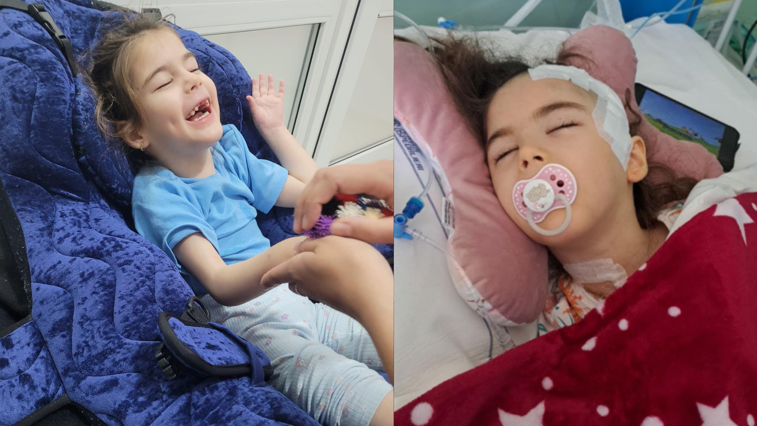 Noemi, o fetiță de doar 5 ani, are nevoie de ajutor pentru a continua lupta cu două boli rare