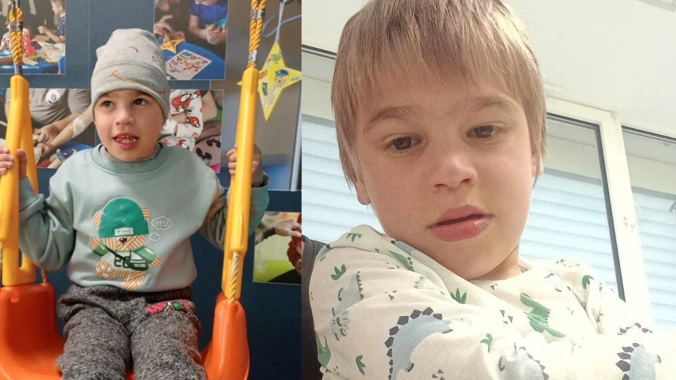 Dragoș, un băiețel din Botoșani are nevoie de ajutor pentru a continua tratamentul