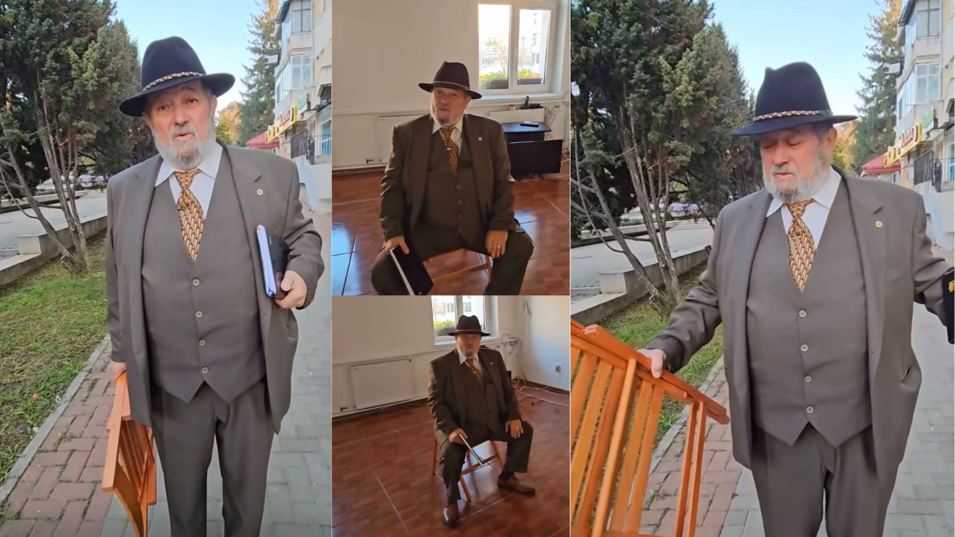 FAZA ZILEI... în orașul până unde s-a modernizat drumul: Primarul care și-a încheiat mandatul a plecat cu tot scaun și birou - VIDEO