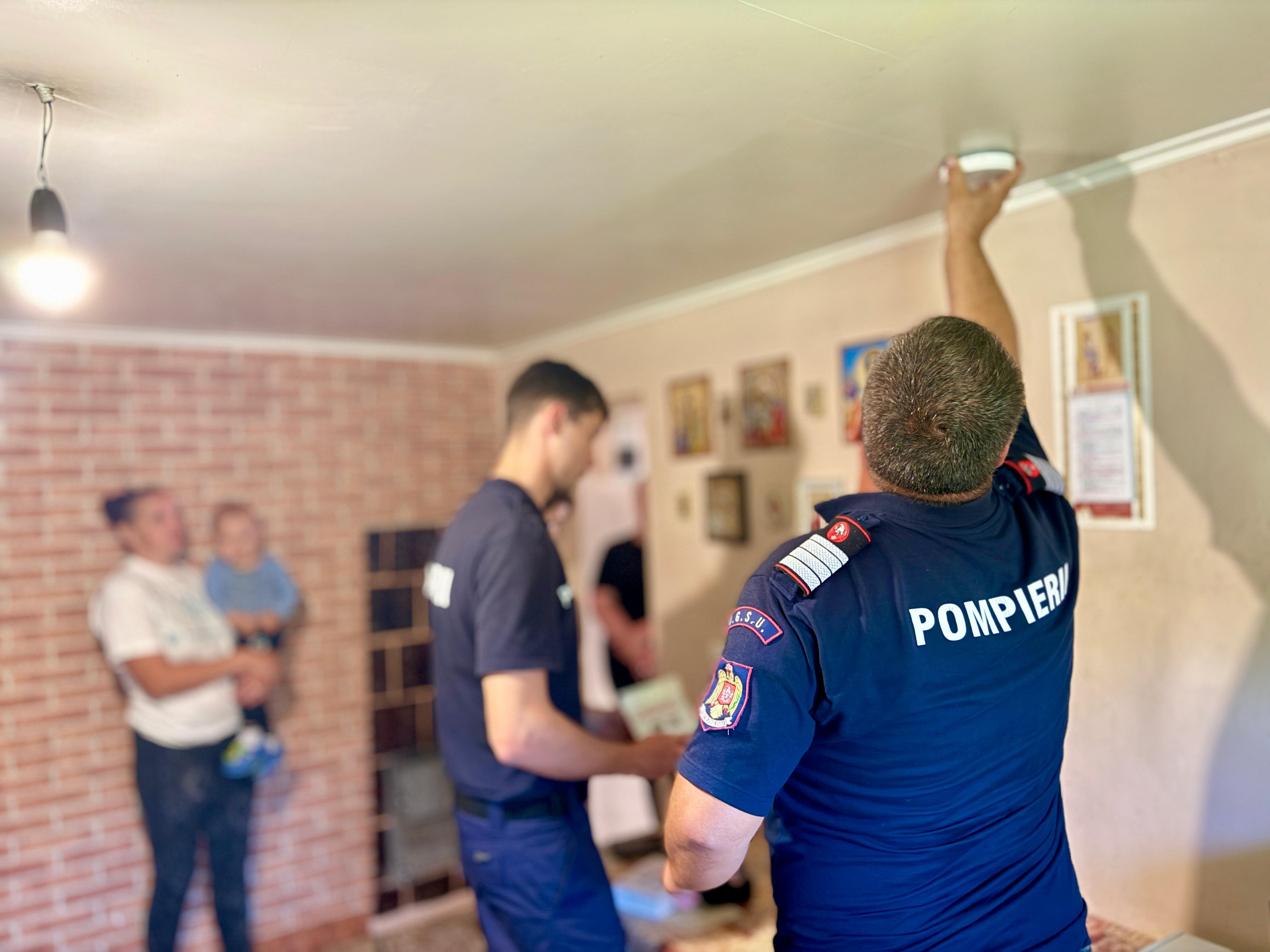 detectoare pentru viata instalate in casele botosanenilor