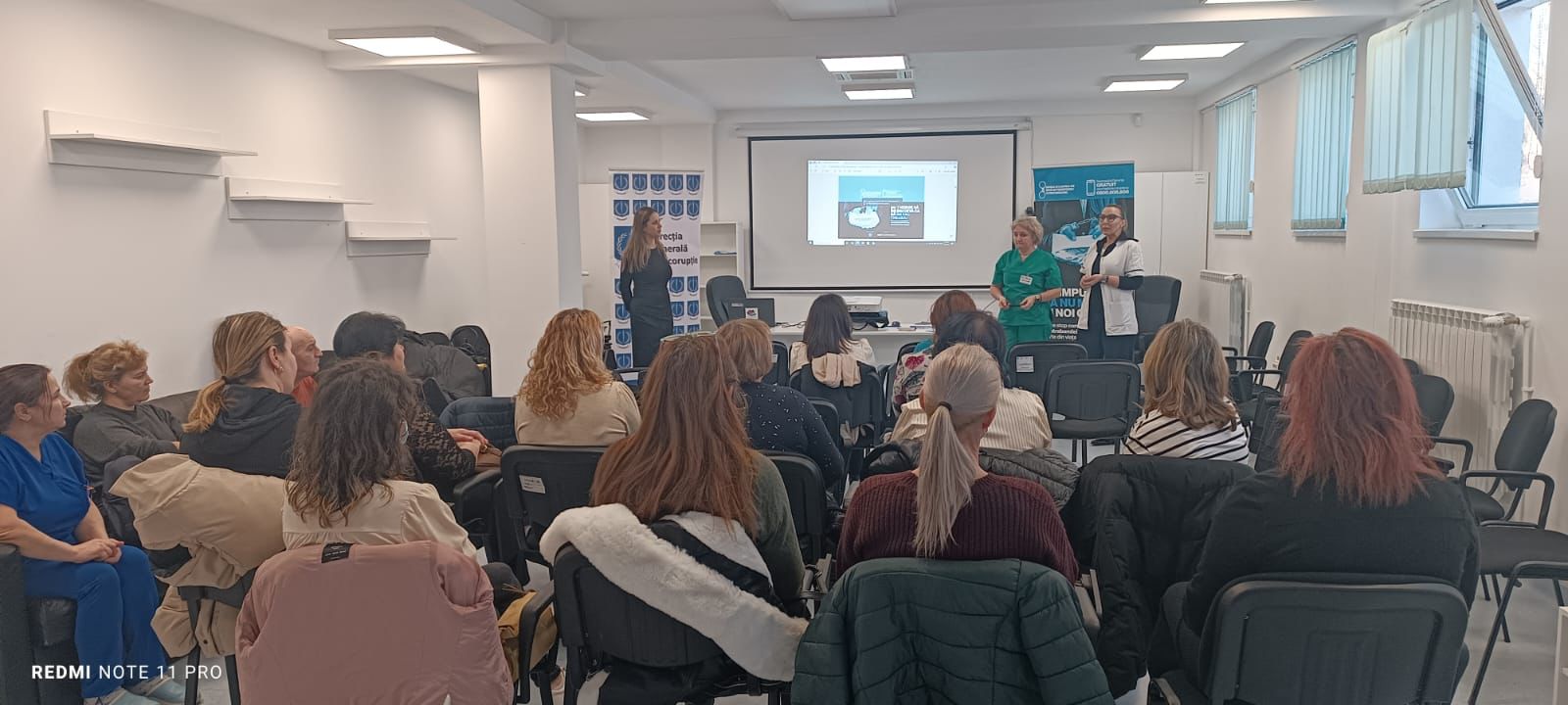 Ofițerii DGA chemați la Spitalul Județean Mavromati, vizita s-a încheiat cu o promisiune – VIDEO 